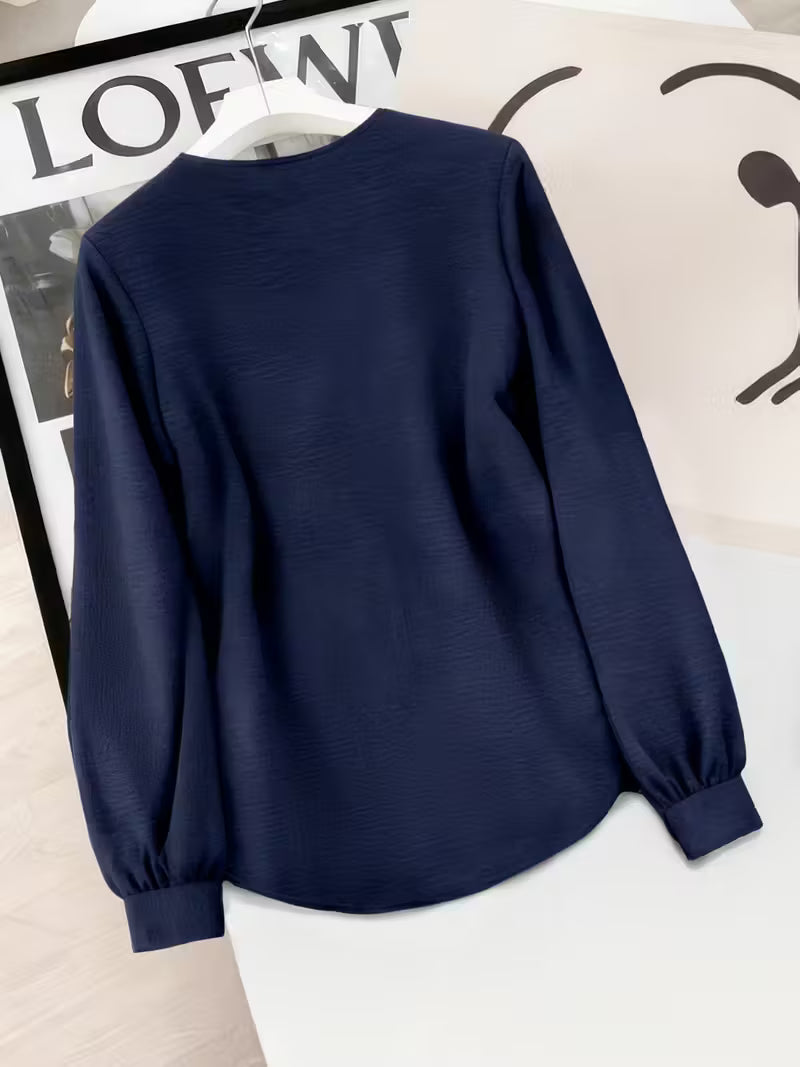 Navy Two-Piece Co-ord Set for Women